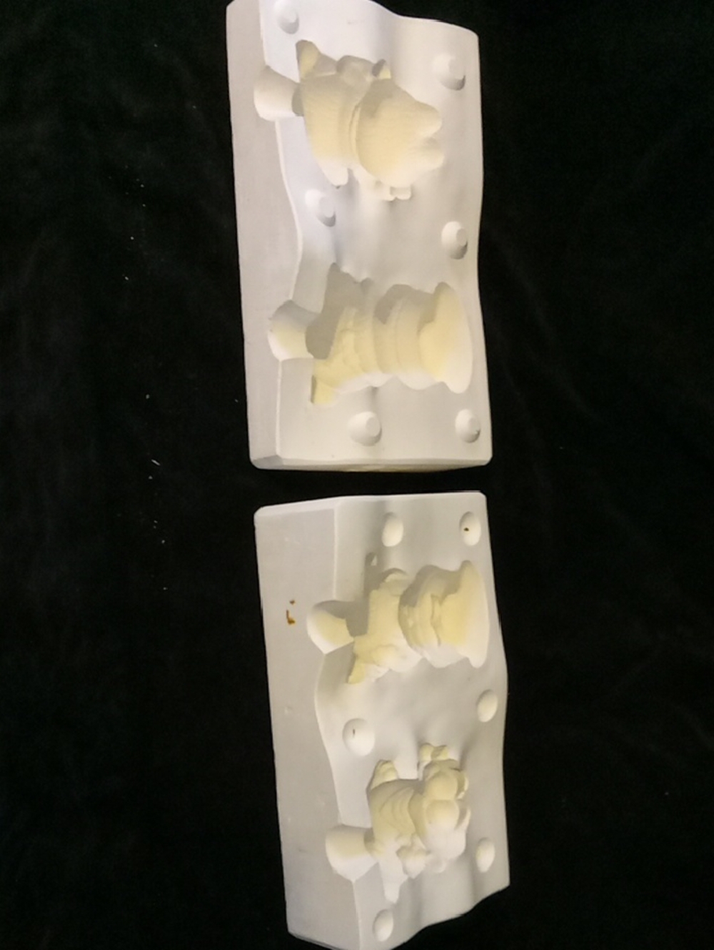 Garfield Salt & Pepper Ceramic Slip Mold